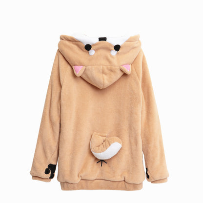 Cute Dog Hoodie For Women