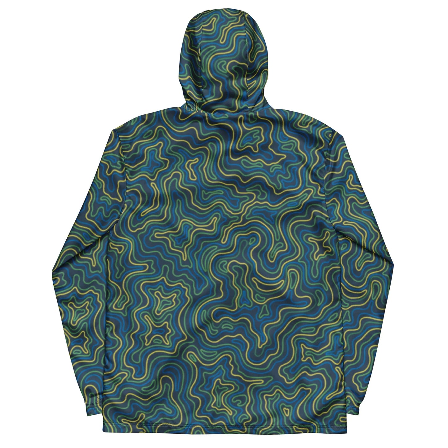 Windjacke „Tropical Electric Coral“ für Herren