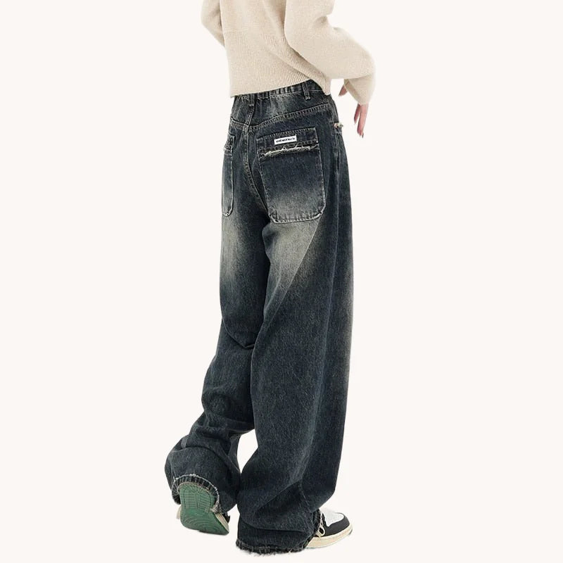 UG Jeans mit verwaschenem Destroyed-Effekt