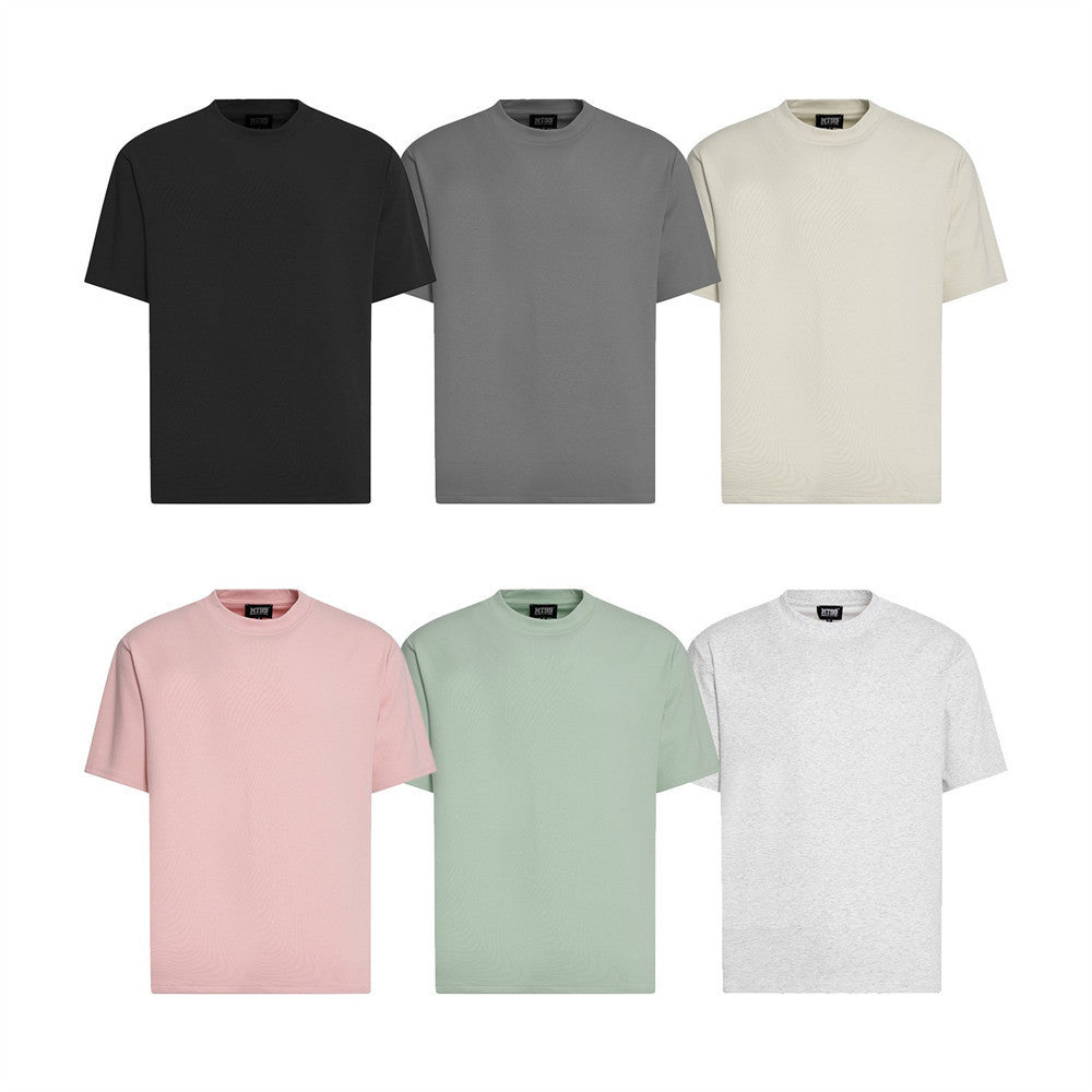 T-shirt Men Trendy Brands Simple Bottoming Shirt