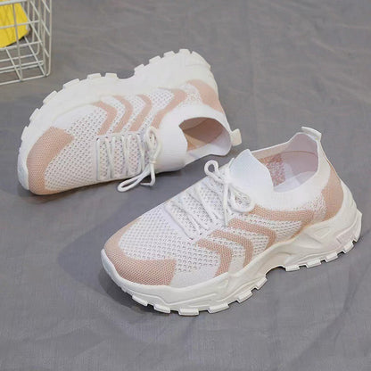 Fashion Women Fly-kit Mesh Sneaker